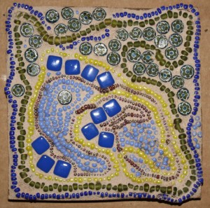 Monday - Mosaic Doodle