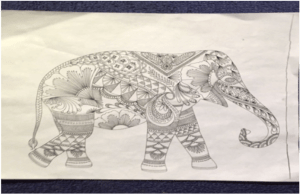 Picture from Animal Kingdom by Millie Marotta